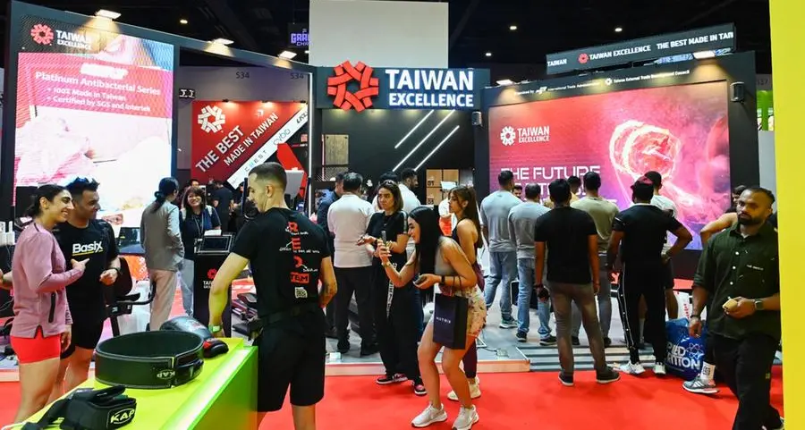 Pioneering health & fitness innovations from Taiwan excellence featured at Dubai Muscle Show 2024