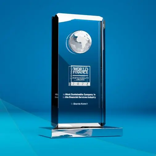 Boursa Kuwait crowned Most Sustainable Company in the Financial Services Industry by World Finance