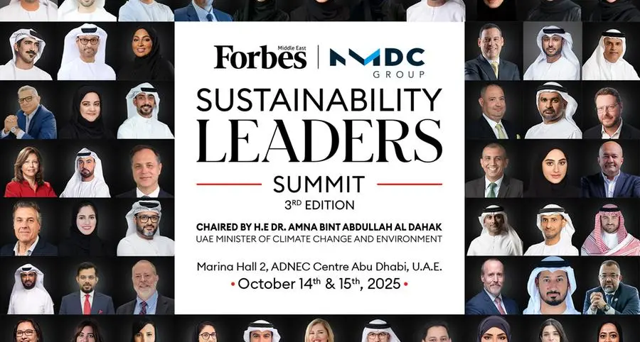 UAE Minister of Climate Change to chair Forbes Middle East 3rd Annual Sustainability Leaders Summit