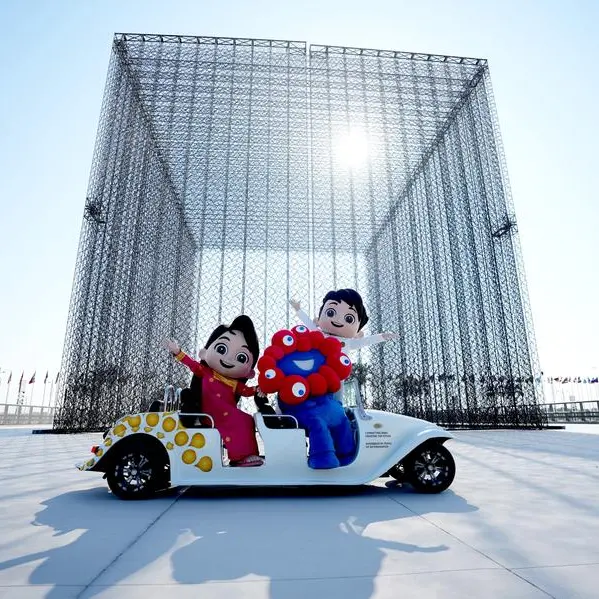 Expo City Dubai welcomes Expo 2025 Osaka mascot Miyako Miyako