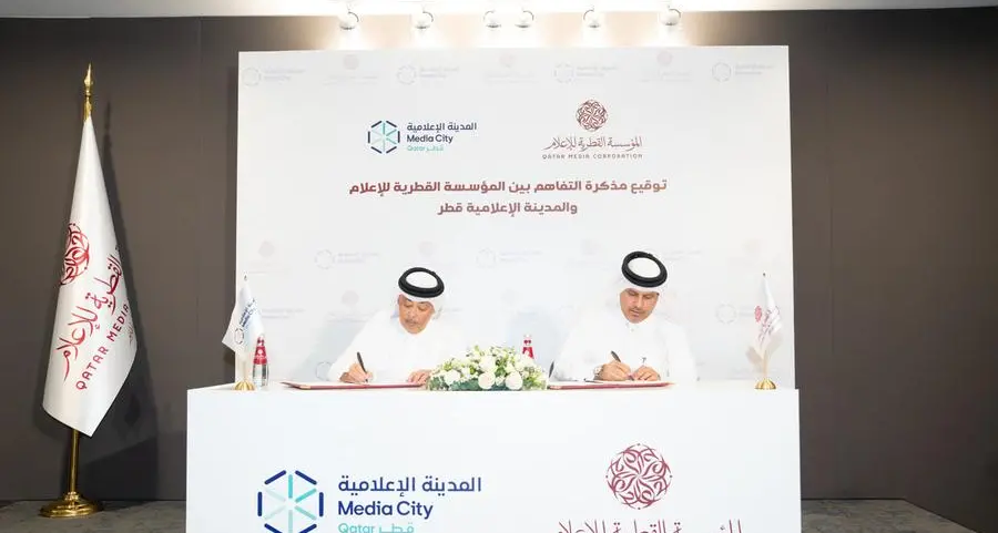 Media City Qatar and Qatar Media Corporation sign MOU to drive content development and media innovation