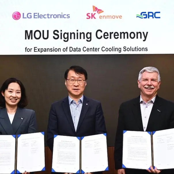 Lg, Sk Enmove and Grc sign MoU to advance liquid immersion cooling solutions for AI data centers
