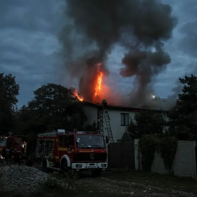 At least one person killed, power supply disrupted in Ukraine's Kharkiv