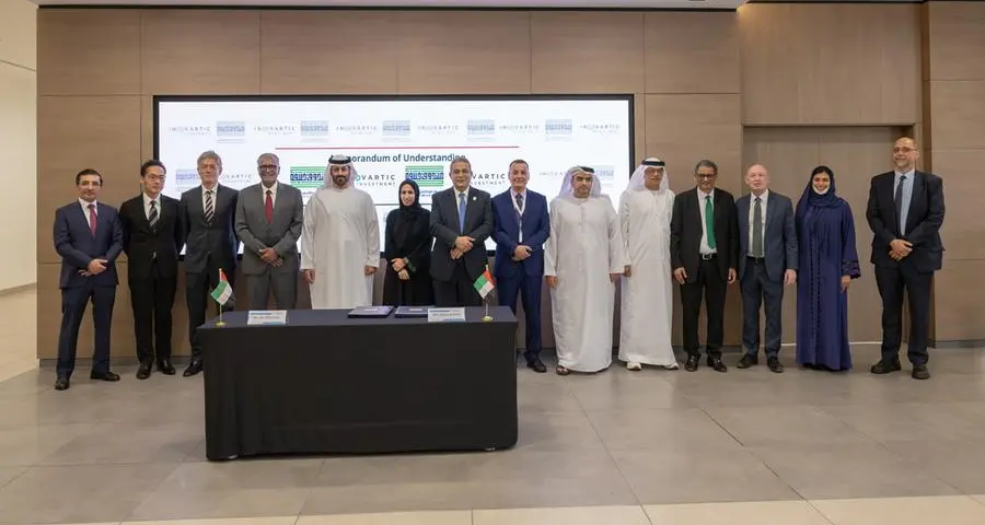 Khalifa Fund for Enterprise Development signs agreement with Inovartic Investment
