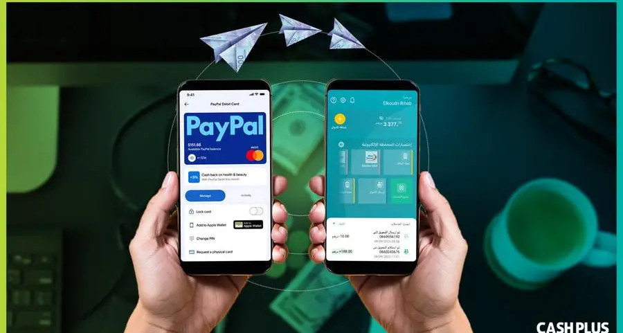 CASHPLUS partners with PayPal to simplify withdrawals and global shopping for Morocco’s digital generation