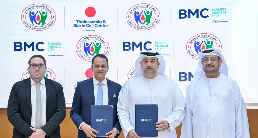 Burjeel Medical City and Emirates Thalassemia Society sign MoU to enhance care and community support for Thalassemia patients