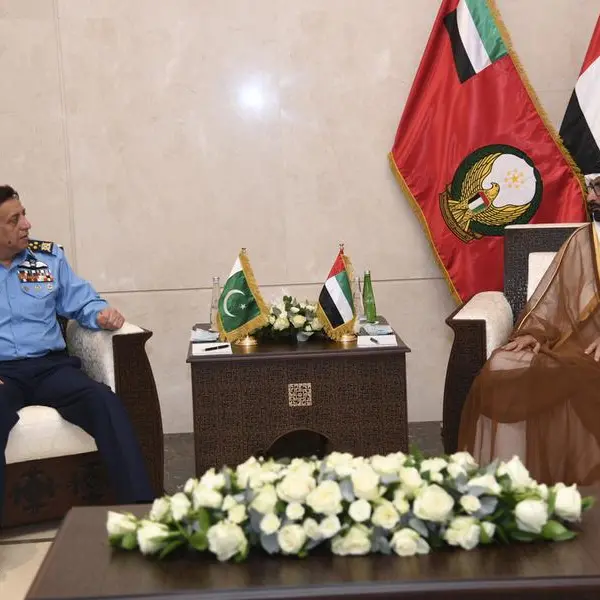 Al Bowardi, Chief of Air Staff of the Pakistan Air Force discuss defence cooperation