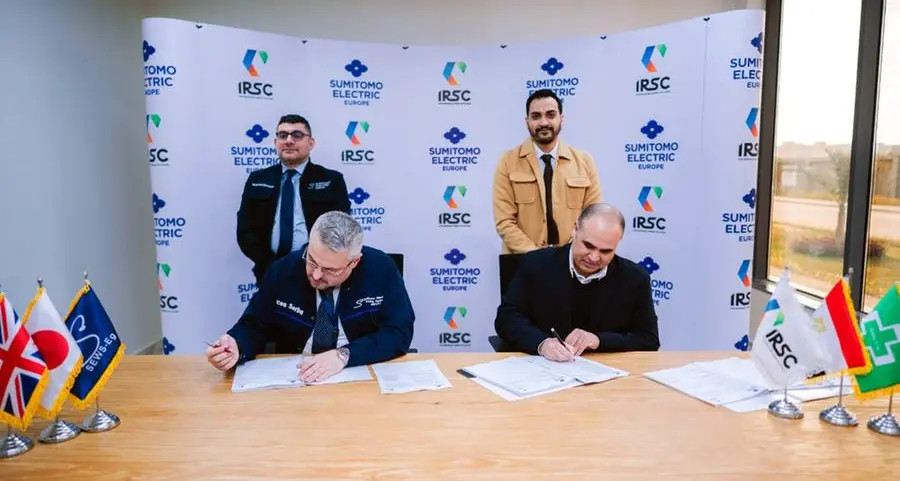 IRSC signs agreement with Sumitomo Electric Wiring Systems Egypt