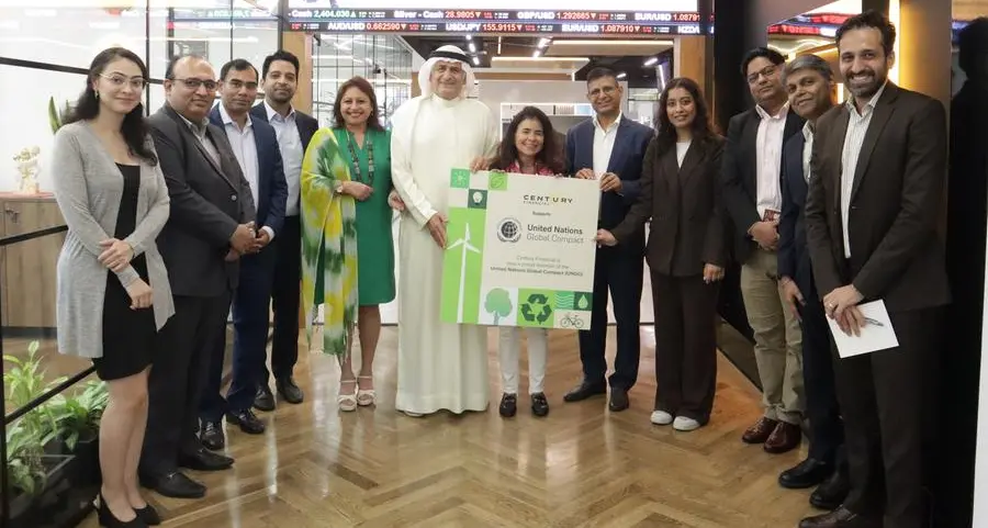 Century Financial joins United Nations Global Compact Network UAE