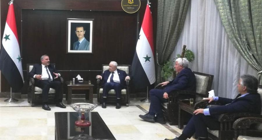 Dr. Talal Abu-Ghazaleh and Syria’s Minister of Finance discuss implementing IPSAS