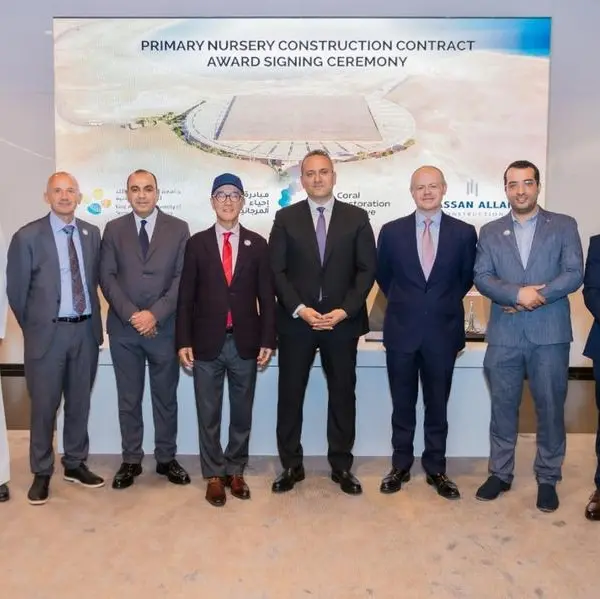 Hassan Allam Construction Saudi signs construction works contract for the primary coral nursery