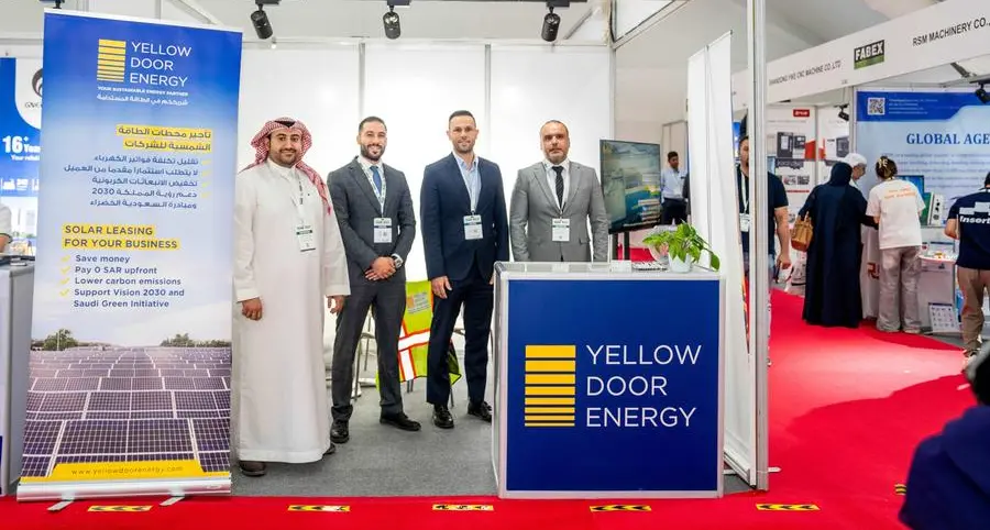 Yellow Door Energy showcases innovative solar technologies catering to Saudi Arabia’s heavy industry at FABEX 2024