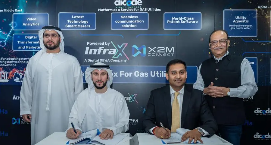 Dicode Technologies announces partnership with Digital DEWA’s InfraX