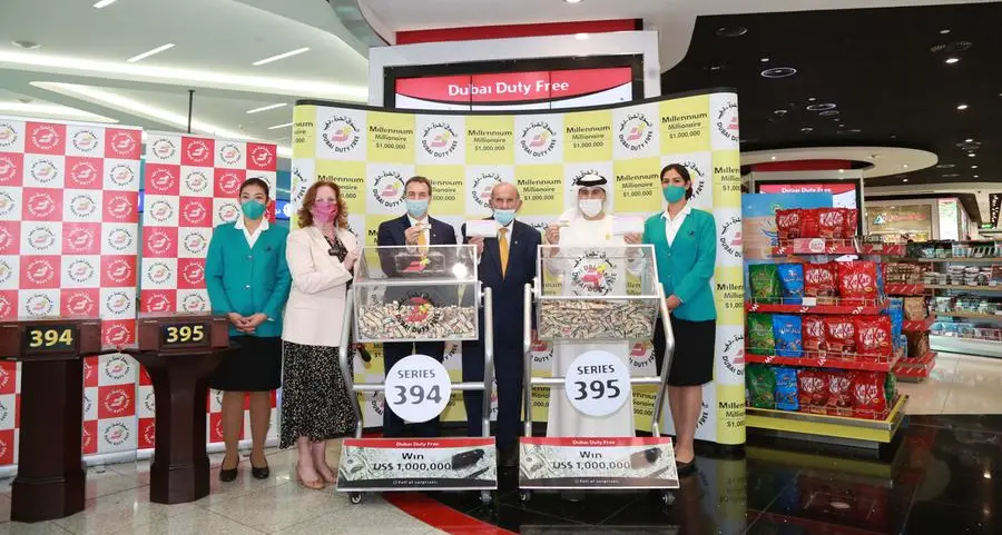 Two Dollar Millionaires unveiled by Dubai Duty Free today in its popular Millennium Millionaire Promotion