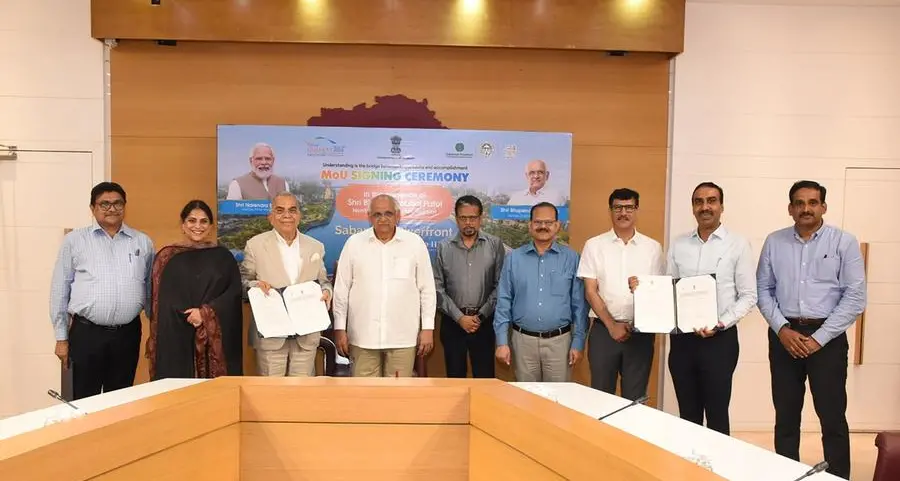 Mr. PNC Menon, Founder & Chairman SOBHA Group pledges Rs 1000 crore as philanthropic contribution towards development of Sabarmati Riverfront in Ahmedabad