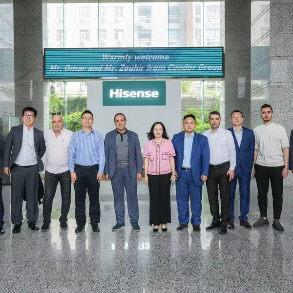 Hisense Middle East signs MoU with Condor Electronics