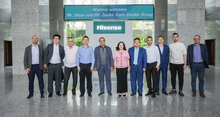 Hisense Middle East signs MoU with Condor Electronics