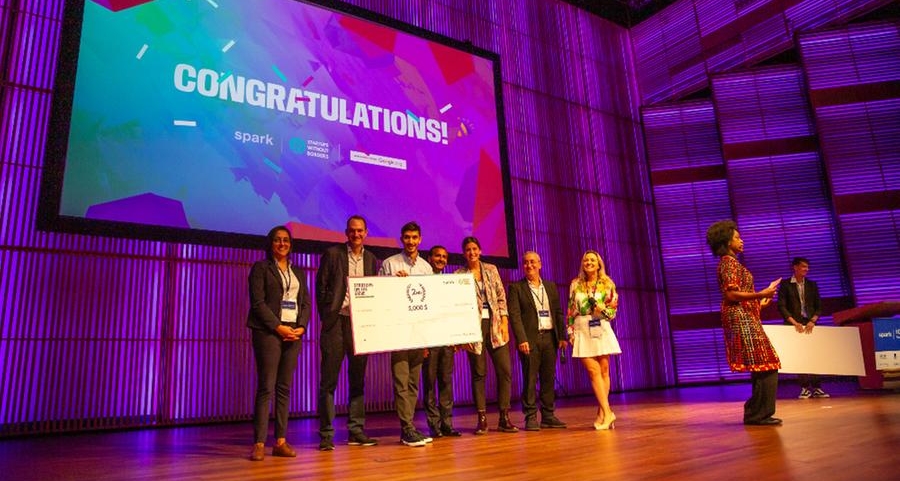 Palestinian startup BlueFilter wins $10,000 in Amsterdam’s IGNITE Pitch finals