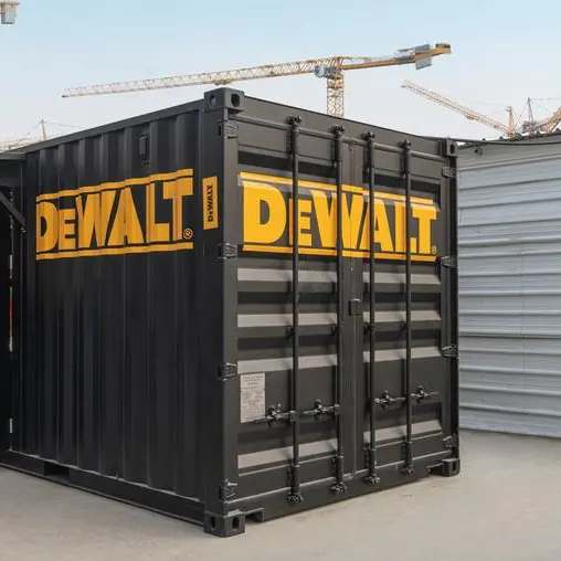 DEWALT launches innovative jobsite containers in KSA to amplify MENA's booming industry growth