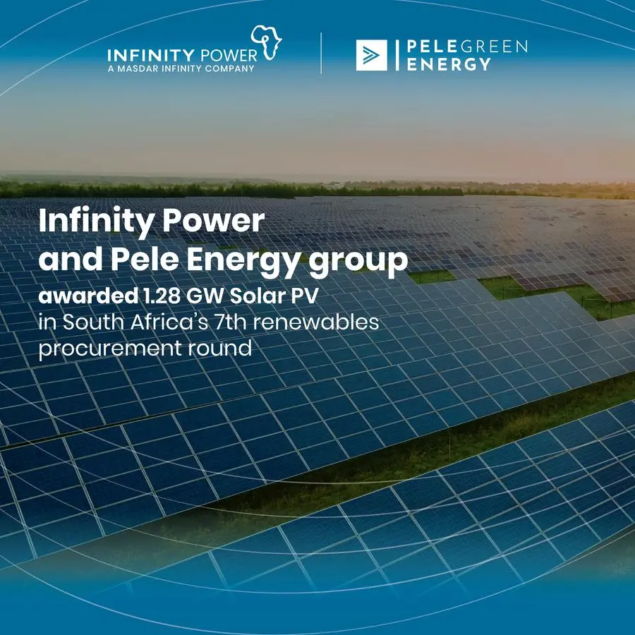 Infinity Power and Pele Green Energy awarded 1.28 GW Solar PV projects