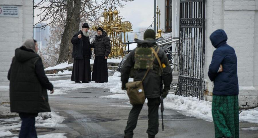 Russian foreign ministry slams Kyiv's 'godless' raid on Orthodox monastery