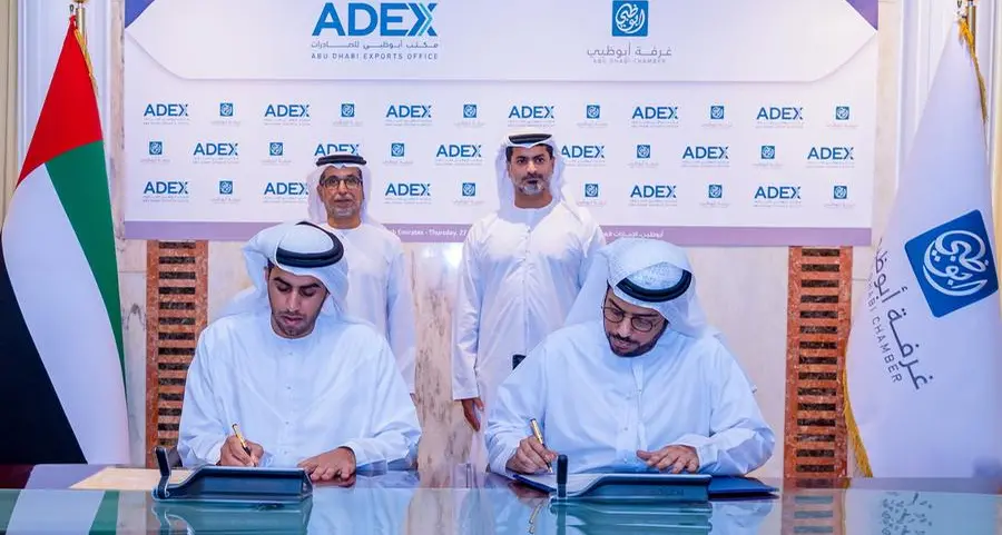 Abu Dhabi Chamber signs cooperation agreement with Abu Dhabi Exports Office