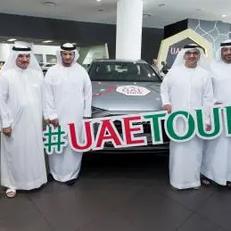 Audi is the official car of the UAE Tour