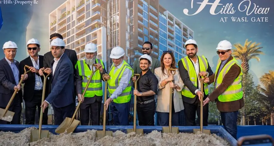 Homes 4 Life Real Estate participates in the ground breaking ceremony of Hills View at Wasl Gate