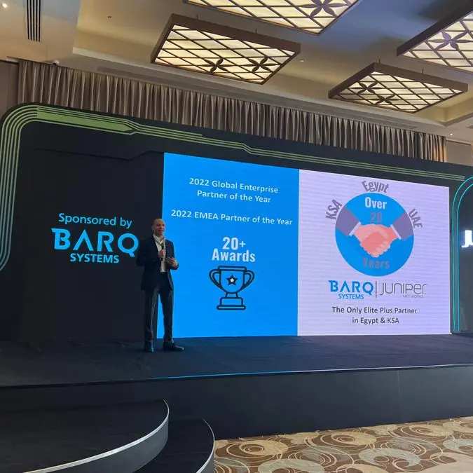 BARQ Systems Sponsors Juniper Networks forum Cairo to promote network and data centers solutions in Egypt