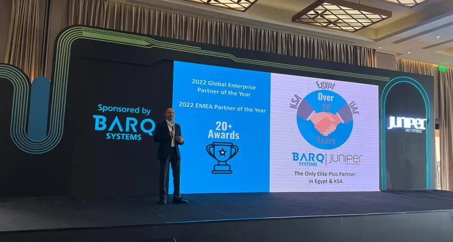 BARQ Systems Sponsors Juniper Networks forum Cairo to promote network and data centers solutions in Egypt