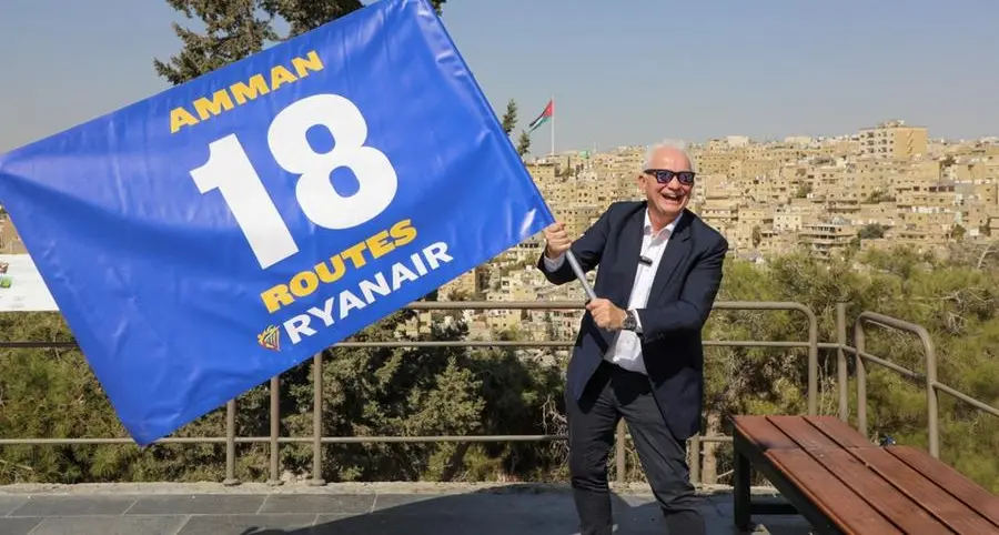 Ryanair launches record winter schedule to Amman and unveils major investment plan for Jordan