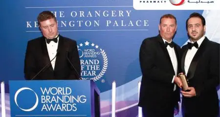 BinSina Pharmacy wins the Global Branding Award and reinforces UAE's position on the international map alongside Coca Cola, Facebook and Apple