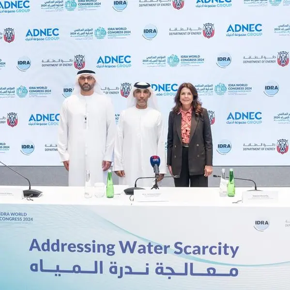 DoE Abu Dhabi announces details on the International Desalination and Reuse Association World Congress 2024