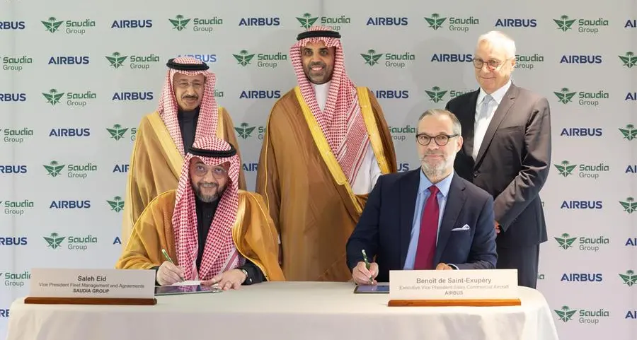 Saudia Group signs deal with Airbus to acquire up to 20 wide-body aircraft