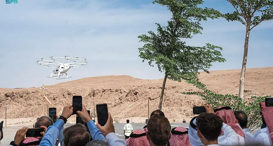 Saudi: NEOM announces success of first air taxi test flights