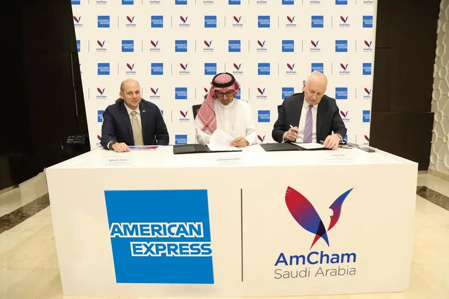 American Express Saudi Arabia signs agreement with AmChamKSA to encourage  golf sport within the Kingdom