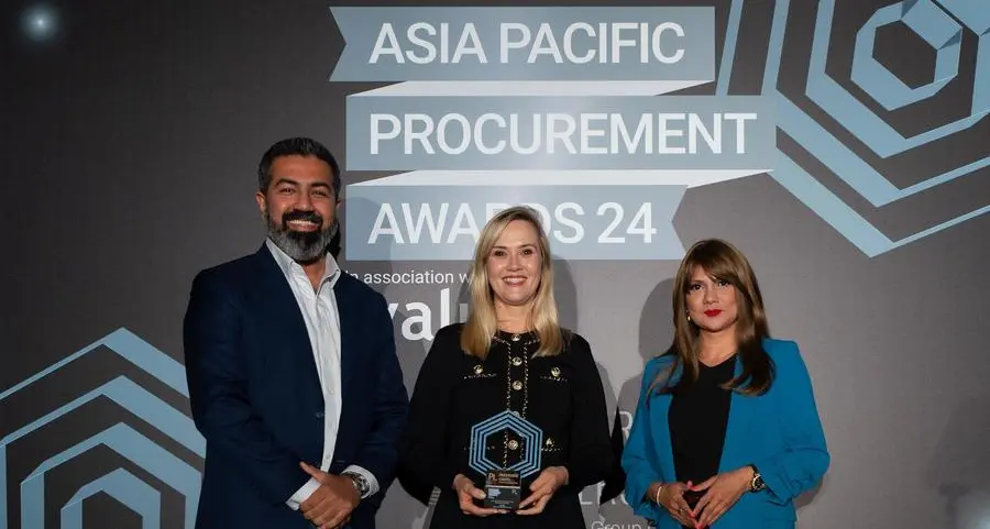 Etihad Airways' procurement excellence celebrated at prestigious Asia Pacific procurement awards