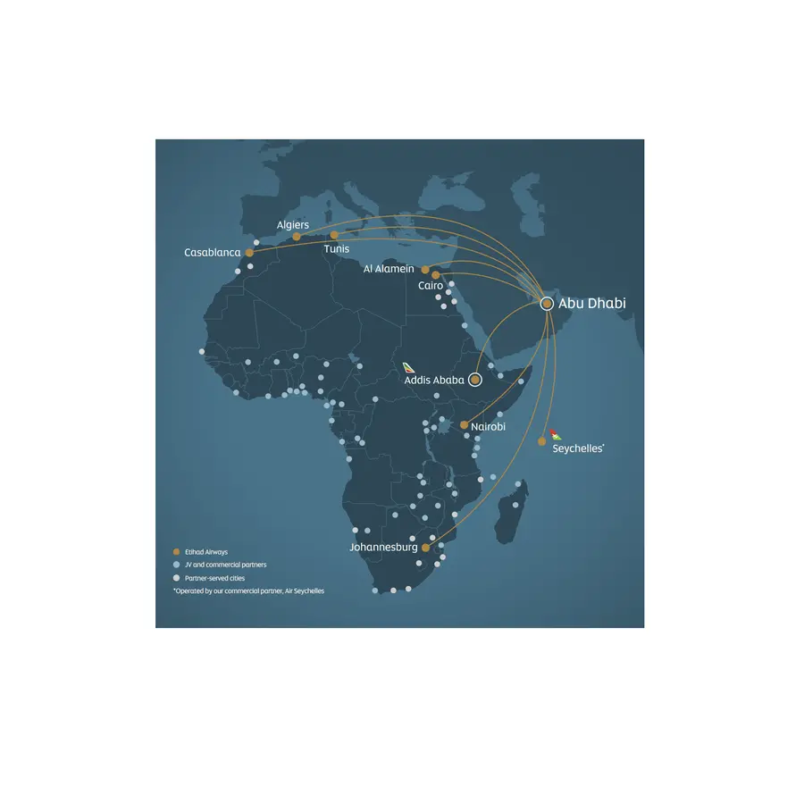ETIHAD GROWS FOOTPRINT IN AFRICA AS FLIGHTS TO NAIROBI DOUBLE Etihad grows footprint in Africa as flights to Nairobi Double