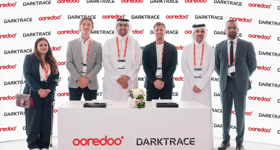 Ooredoo and Darktrace sign strategic partnership to enhance AI-enabled cybersecurity for enterprises