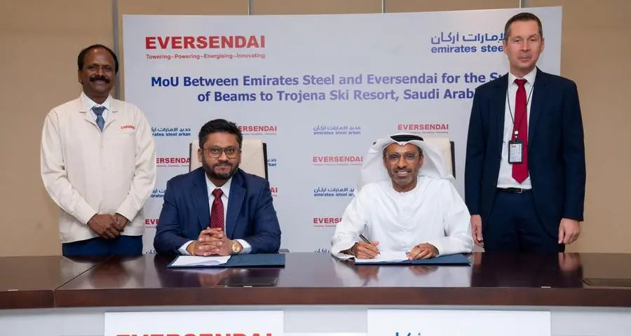 Emirates Steel and Eversendai forge strategic partnership to strengthen presence within KSA