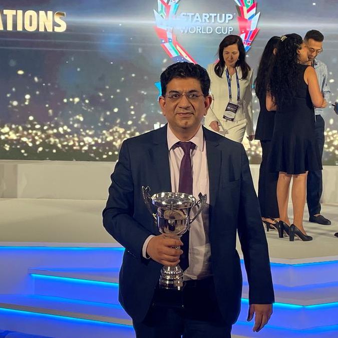 UAE finalist for Start-up World Cup spotted at 35th World AI Show