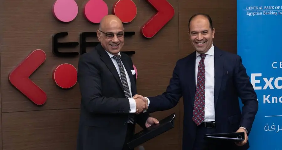 The Egyptian Banking Institute signs an agreement with Egyptian Banks Company