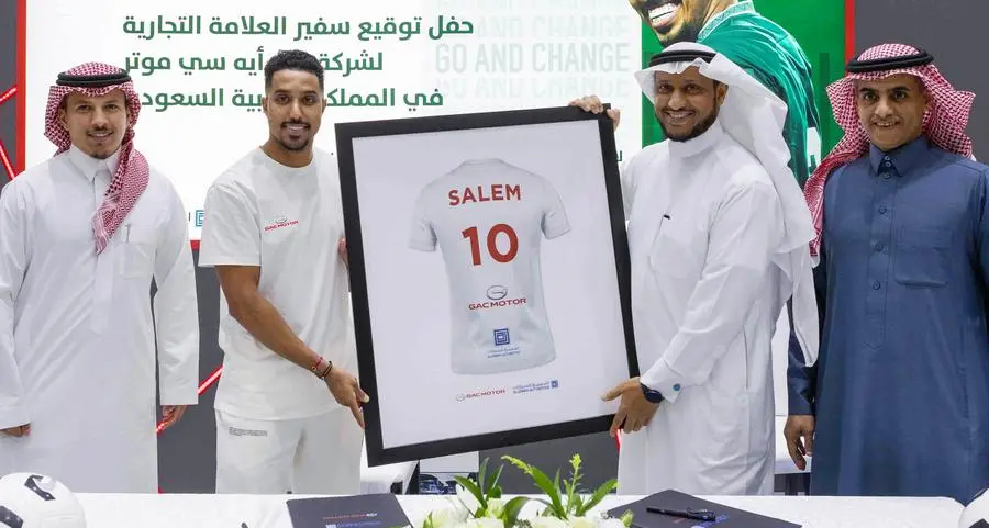 GAC MOTOR announces Al-Hilal football star Salem Al-Dawsari as new brand ambassador in Saudi Arabia