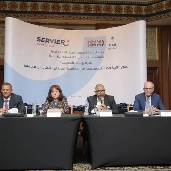 In collaboration with ISCO, EFMS, Servier launches new treatment for pancreatic cancer in Egypt