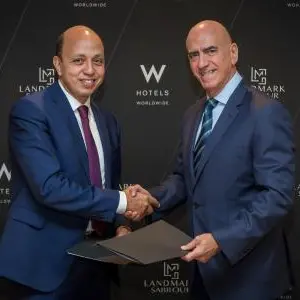 Marriott International signs agreement with landmark Sabbour to open a w hotel in Cairo