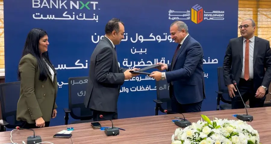 Bank NXT signs cooperation protocol with Urban Development Fund to drive real estate growth across Egypt