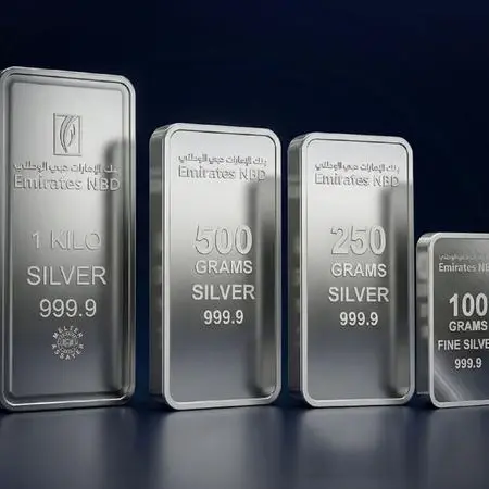 Emirates NBD expands precious metals offering with branded silver bars