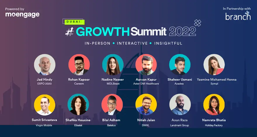 MoEngage to host insights-led customer engagement conference, #GROWTH Summit 2022 in Dubai