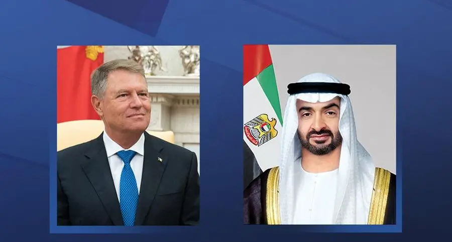 UAE President, Romanian President review bilateral relations, regional issues