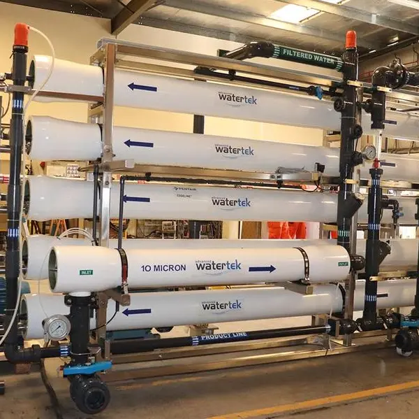 Advanced Watertek commissions water treatment system on a remote island in Oman